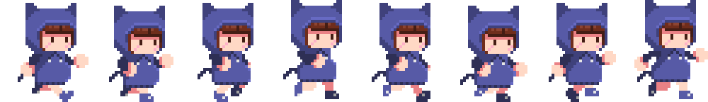 Ollie Walk Spritesheet